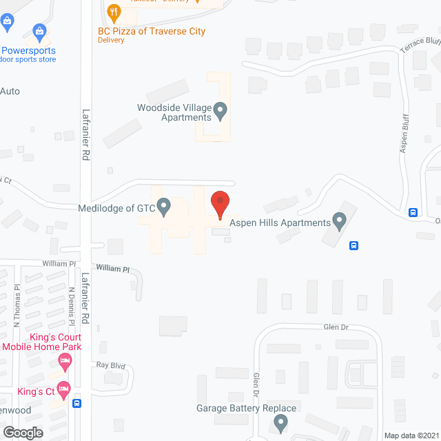 Birchwood Nursing Ctr in google map