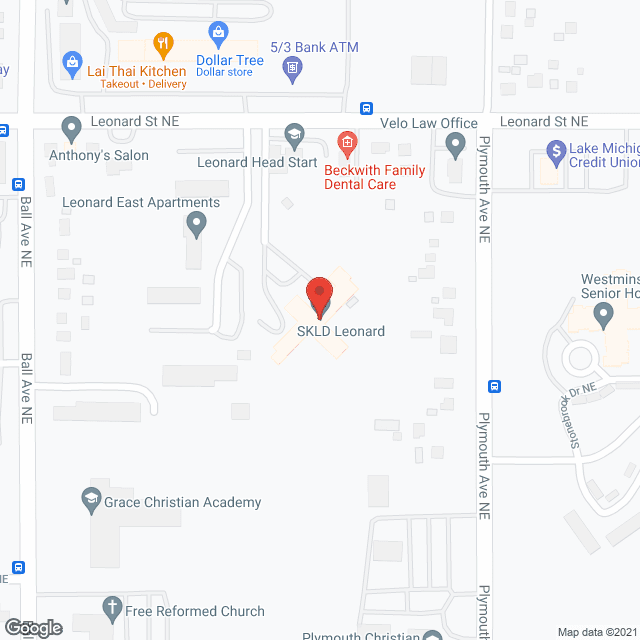 SKLD Leonard in google map