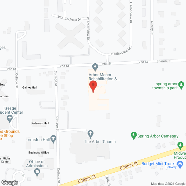Arbor Manor Rehabilitation and Nursing Center in google map