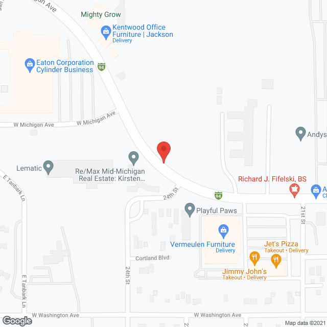 Odd Fellows Home in google map
