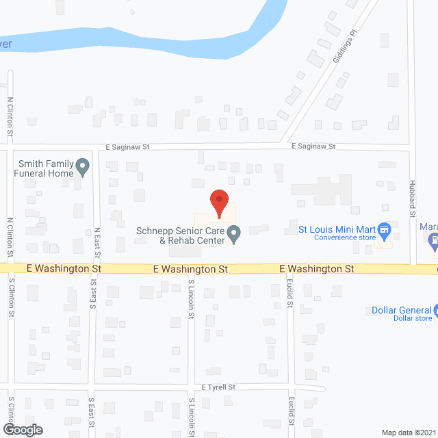 Schnepp Health Care Ctr in google map
