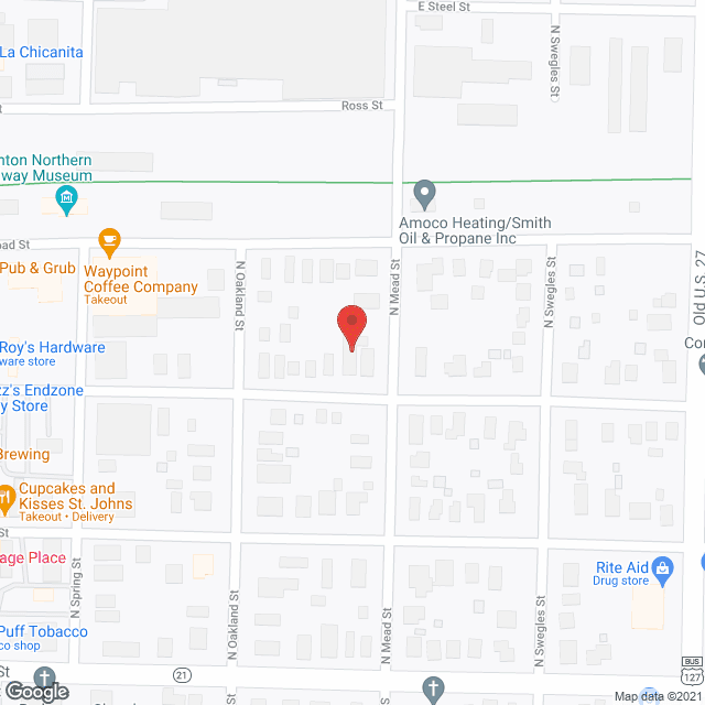 Clinton Living Ctr in google map