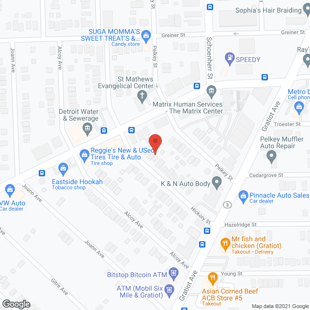 St Jude's Adult Foster Care in google map