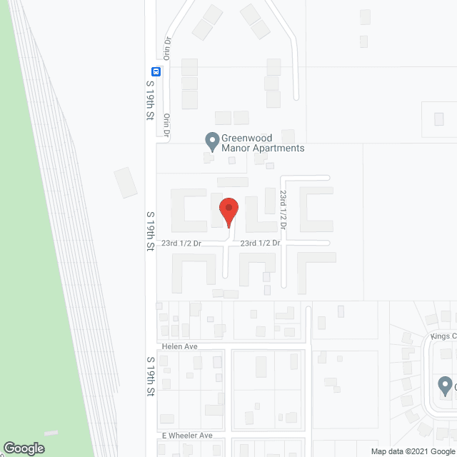 Greenwood Manor Apartments in google map