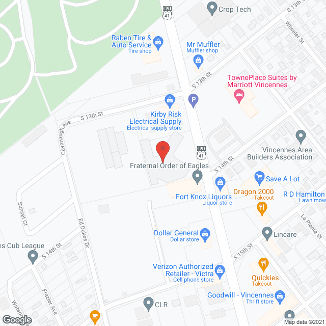 Willow Manor in google map
