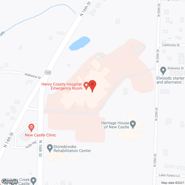 Oakwood Health Care Ctr in google map