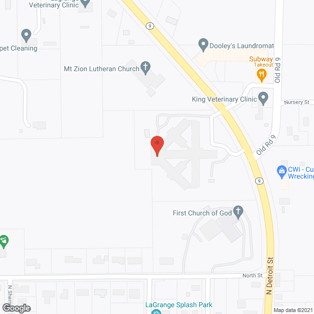 Miller's Senior Living Community in google map