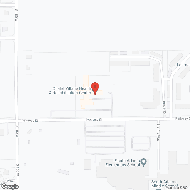 Chalet Village Health and Rehabilitation Center in google map