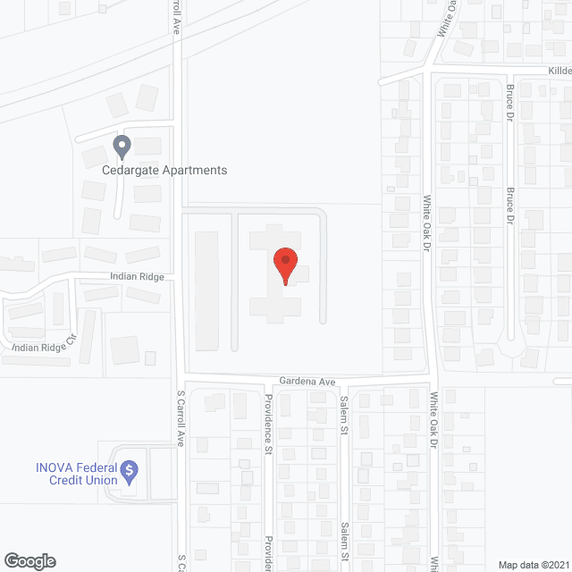 Red Oaks Healthcare Ctr in google map