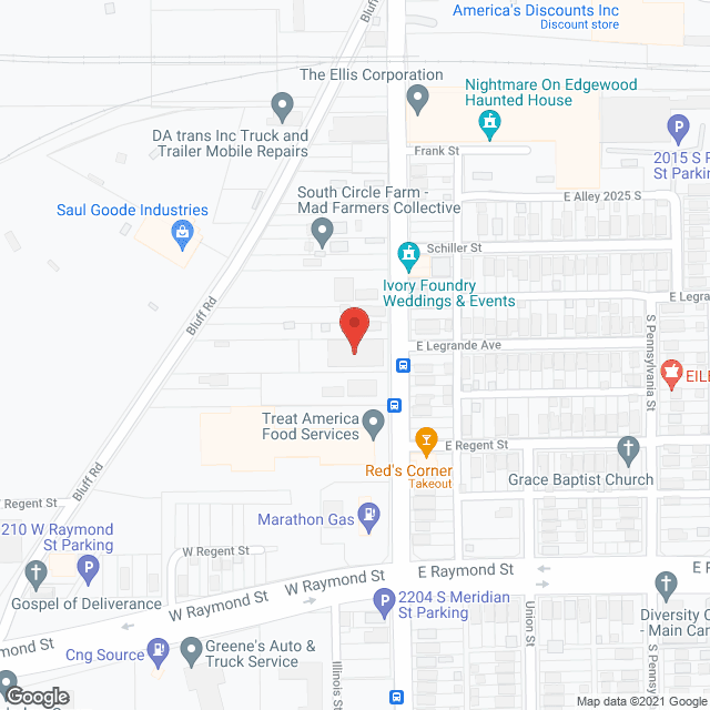 Meridian Nursing Home in google map
