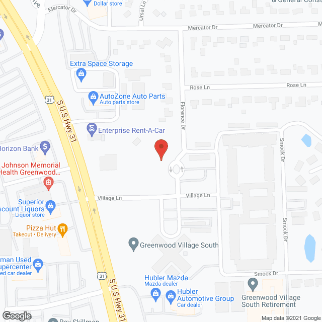 Village Towers Apartments in google map