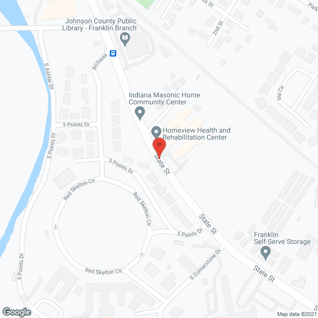 Homeview Center of Franklin in google map