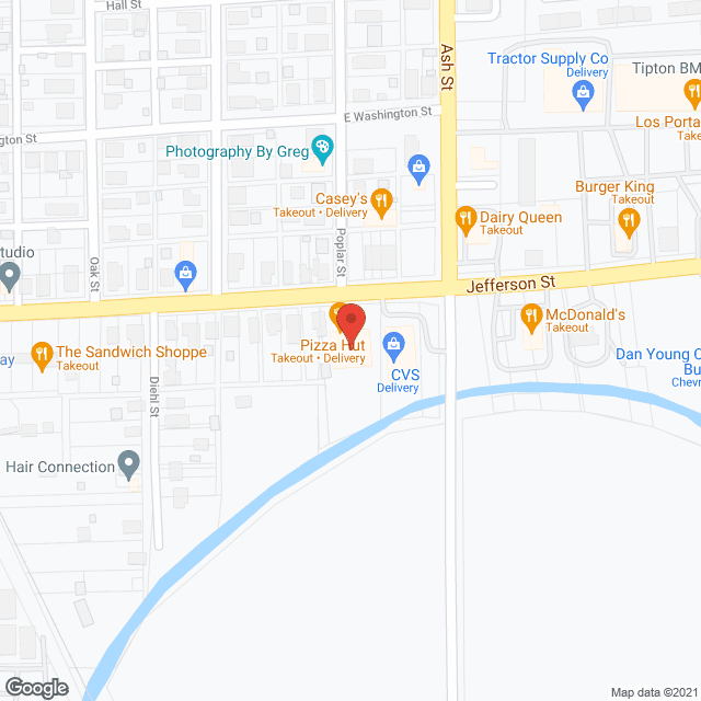 Tipton Nursing Home in google map