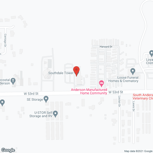 Southdale Tower in google map