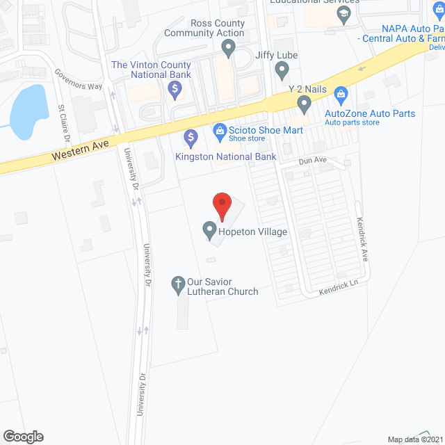 Hopeton Village in google map