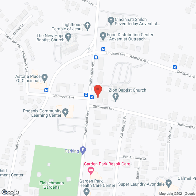 Zion Care Ctr in google map