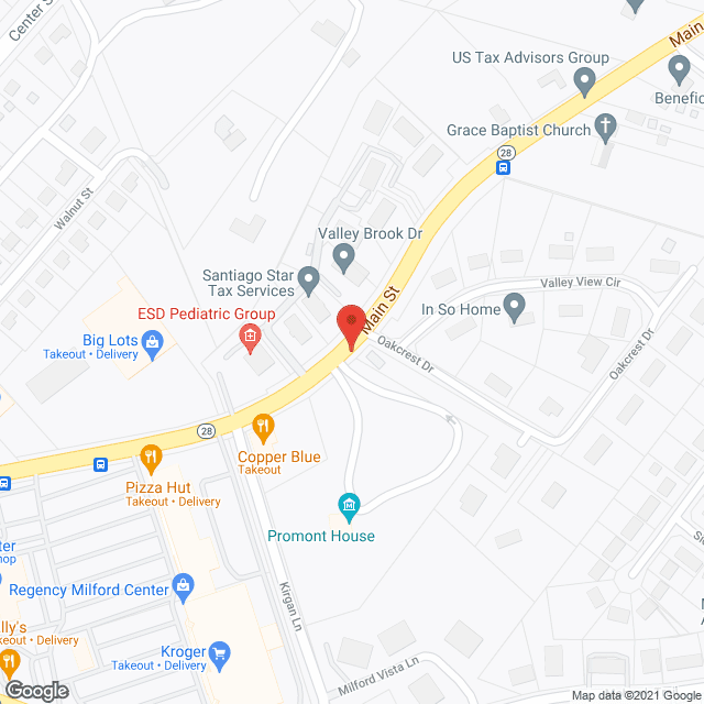 The Laurels of Milford in google map