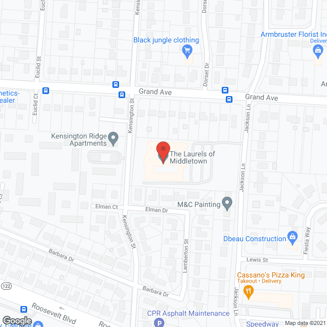 Residence at Kensington Place in google map