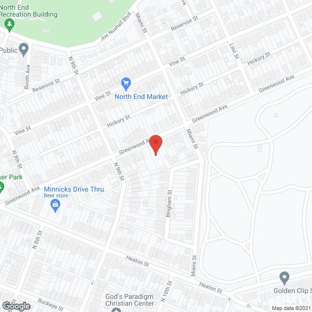 Greenwood Manor in google map