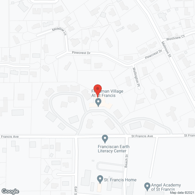 Hearth & Home Assisted Living in google map