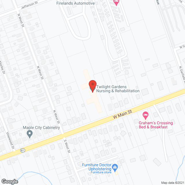 Twilight Gardens Nursing and Rehab in google map