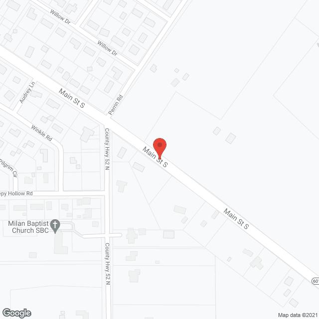 Briarfield of Milan in google map