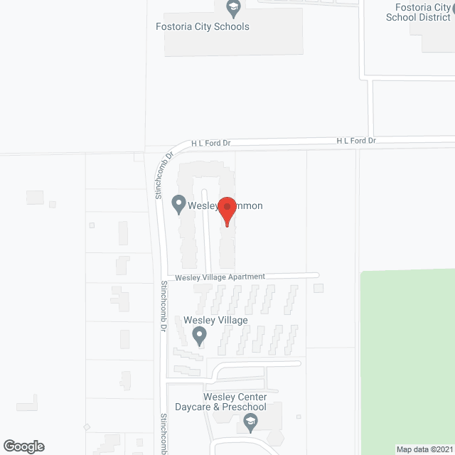 Wesley Village Inc in google map