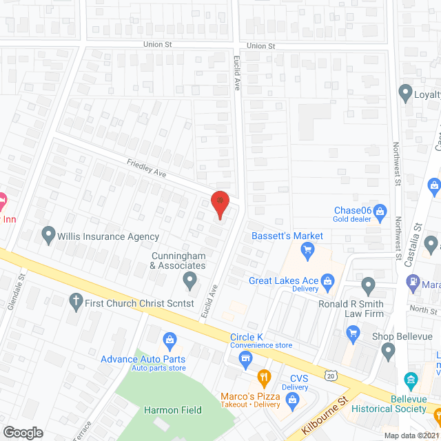 Elmvue in google map