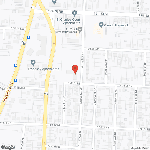 Aultman Home in google map
