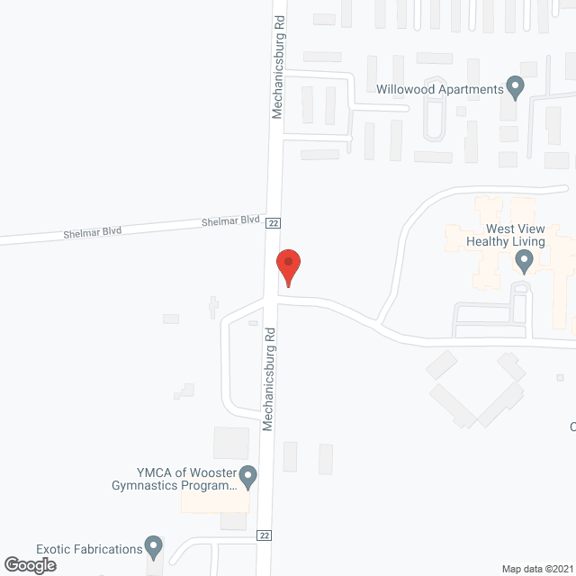 West View Manor Retirement Ctr in google map