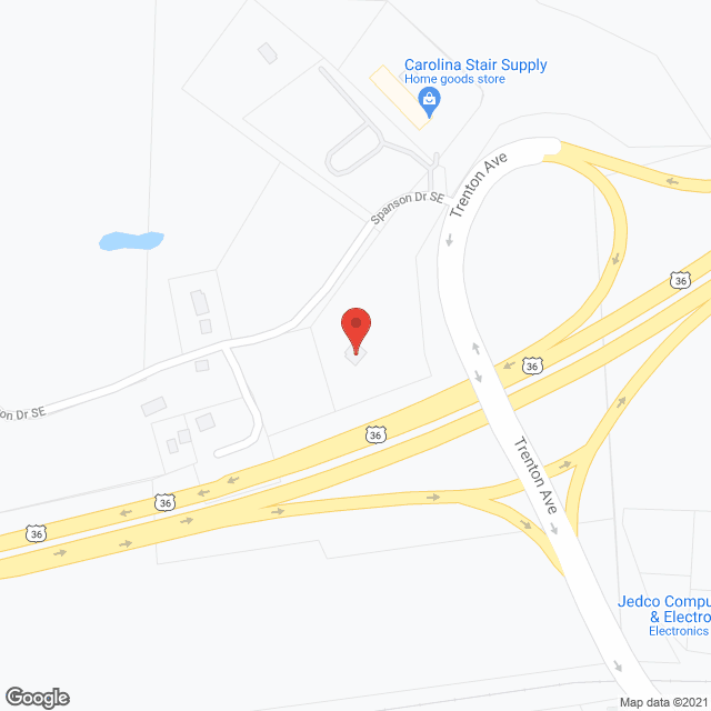 Twin City Health Care Ctr in google map