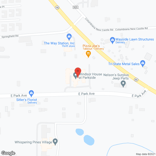 Parkside Health Care Ctr in google map