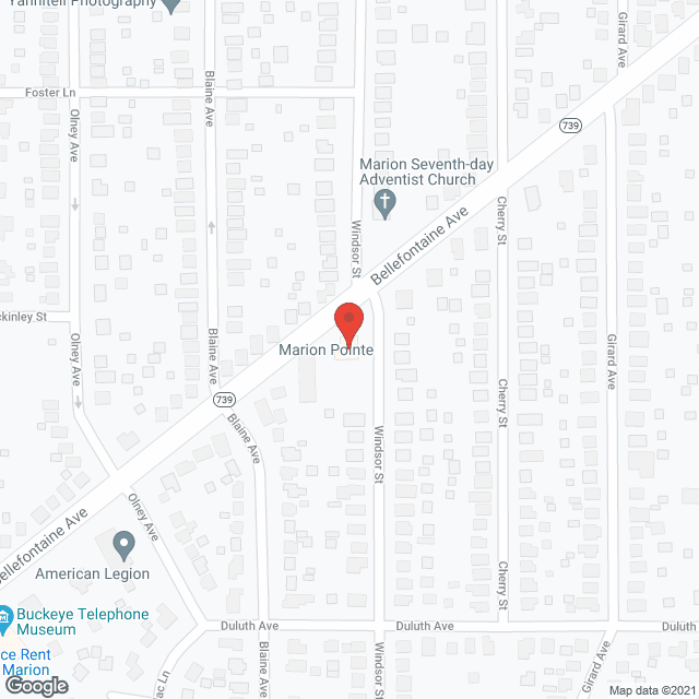 Maplewood Nursing Ctr in google map