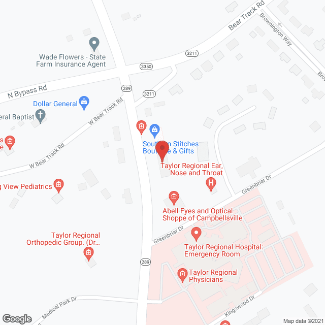 Campbellsville Active Day Care in google map