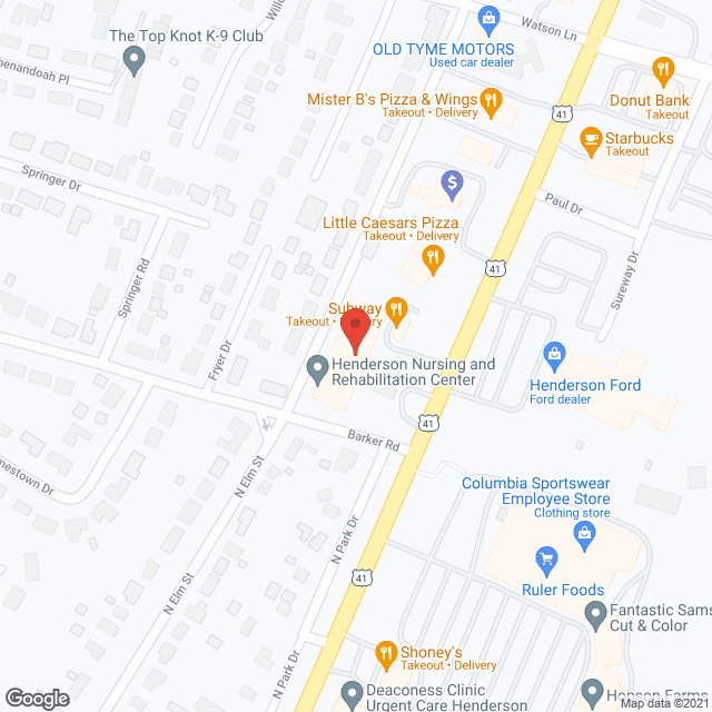 Medco Center of Henderson in google map