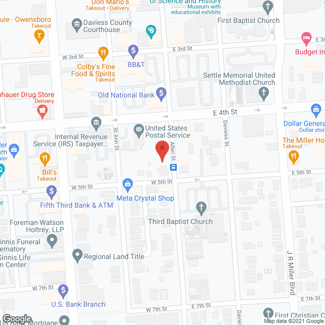 Wendell Foster Ctr in google map