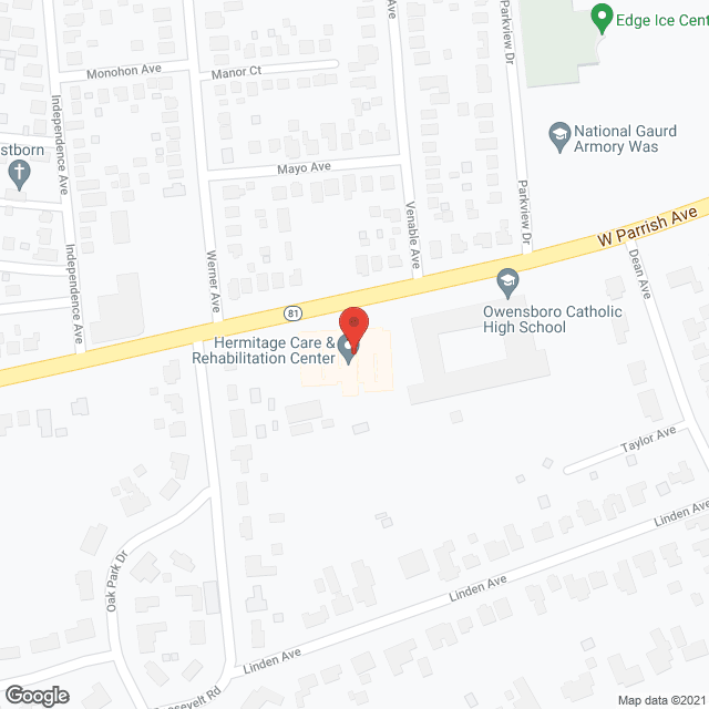 Hermitage Nursing & Rehab in google map