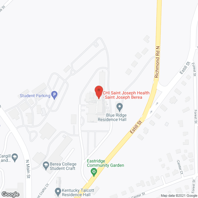 Berea Hospital- Snf in google map