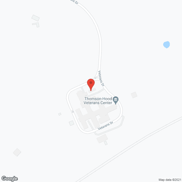 Thomson Hood Veterans Ctr in google map
