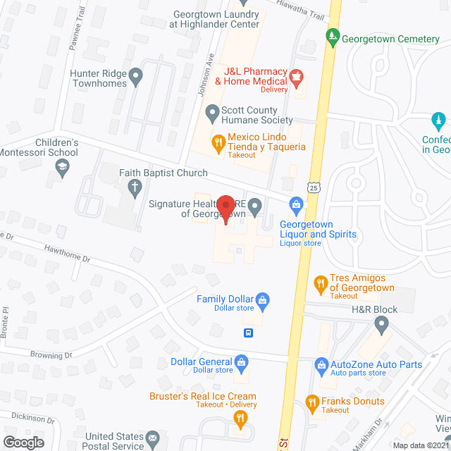Springhaven Retirement Apt in google map