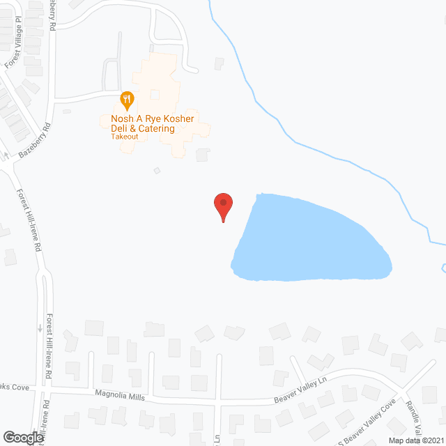 Memphis Jewish Home in google map
