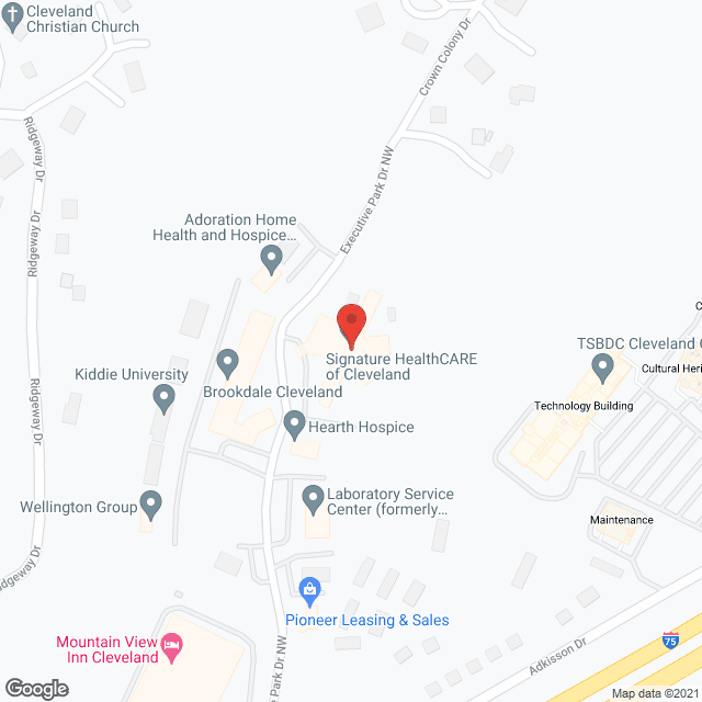Royal Care of Cleveland in google map