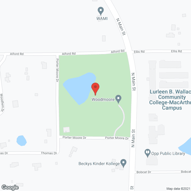 Woodmoore in google map