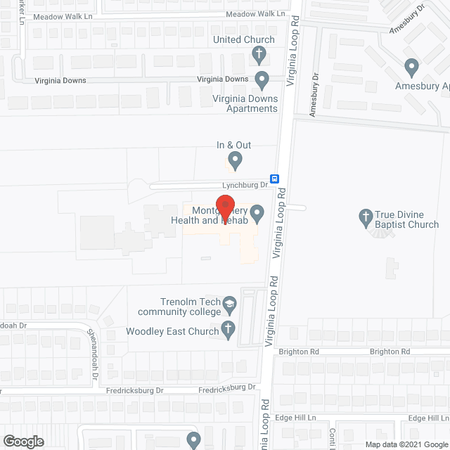 Cedar Crest Living Ctr Rehab in google map