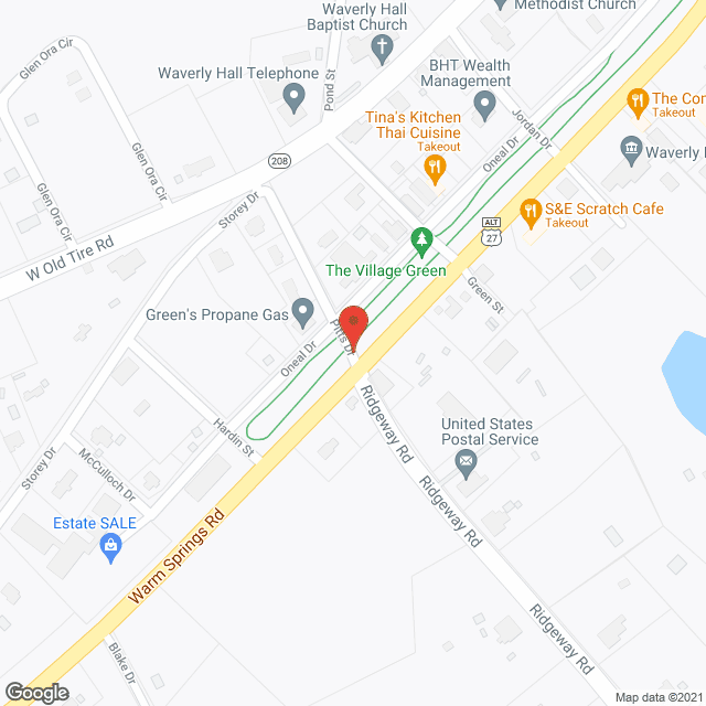 Oak View Nursing Home in google map
