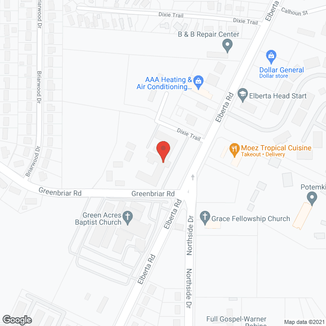 Peachbelt Health Care in google map