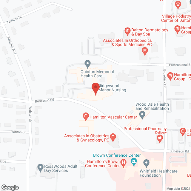 Ridgewood Manor Nursing Home in google map