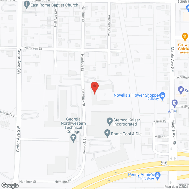 Springwood Living Ctr in google map