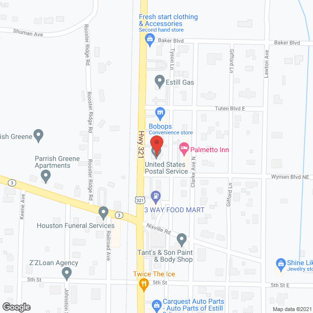 Harper Nursing Ctr in google map