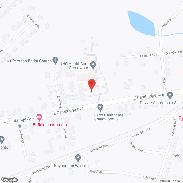 NHC HealthCare, Greenwood in google map